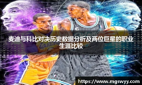 麦迪与科比对决历史数据分析及两位巨星的职业生涯比较