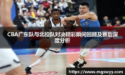 yy易游CBA广东队与北控队对决精彩瞬间回顾及赛后深度分析
